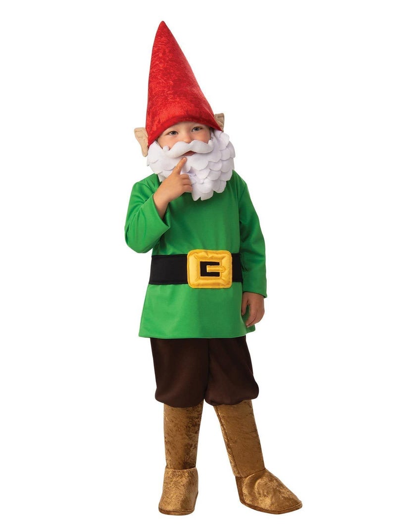 Rubies Garden Gnome Boy Costume for Kids, Boy's Small